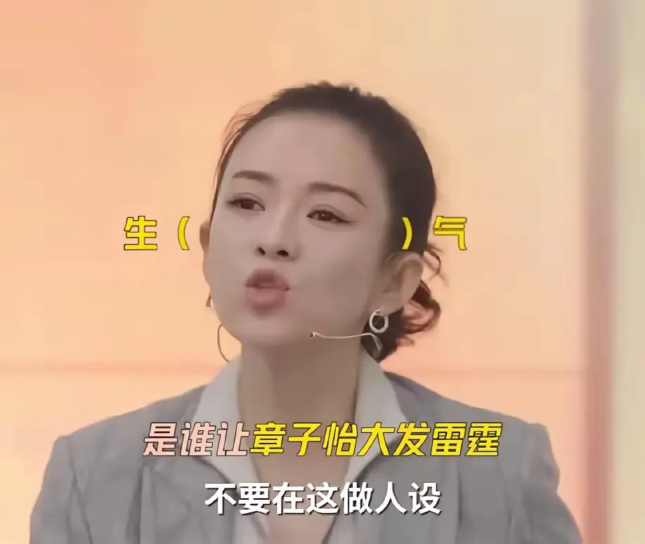 章子怡发飙！