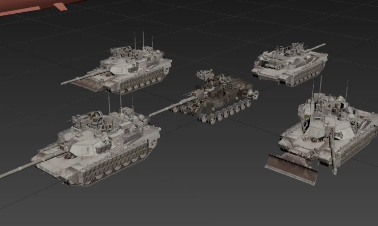 美国 M1A2 SEPv3 L55 坦克。

基本性能

重量 M1A2 SEP