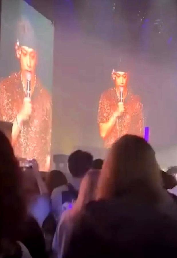 Rain：为了我的前辈大S，默哀10秒

在高雄演唱会快结束时，Rain突然变严