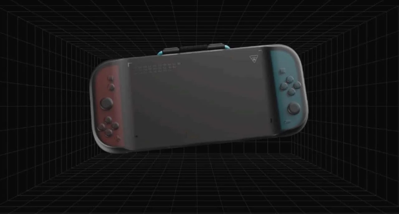 任天堂新一代主机Switch 2（暂称）的外观再度被曝光！上一次是知名游戏周边厂