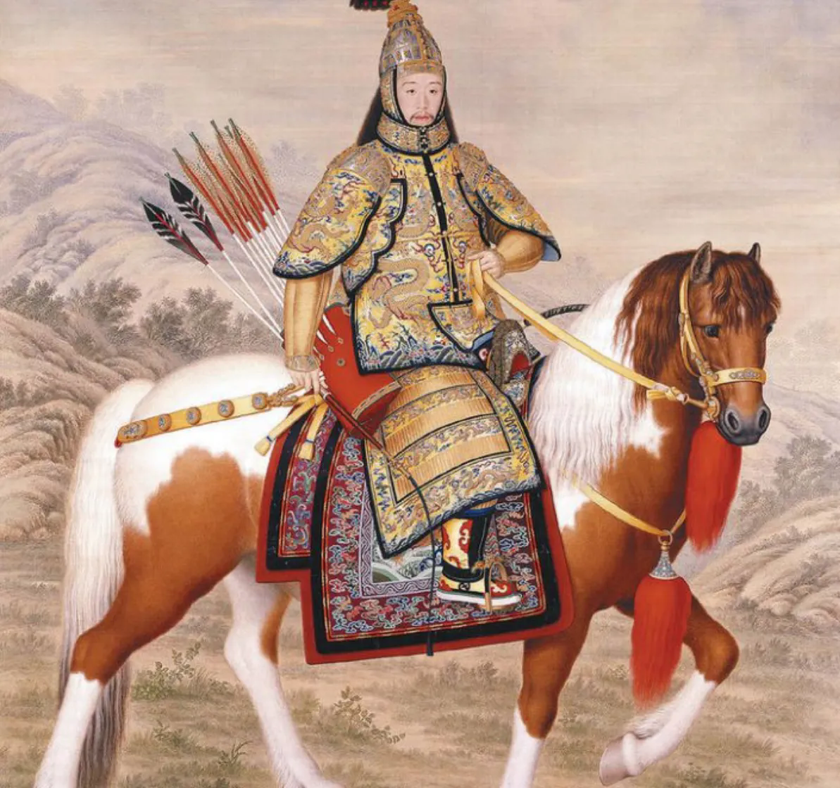 乾隆的军事能力，在清朝12帝中应该是顶尖的，比他爹雍正强太多。雍正喜欢微操，而乾