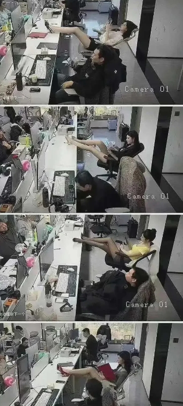 女同事一直这个样子，我该咋办。没法专心工作