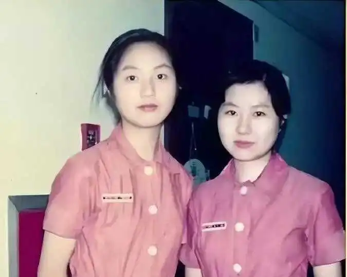 杨千嬅当护士时的照片曝光！