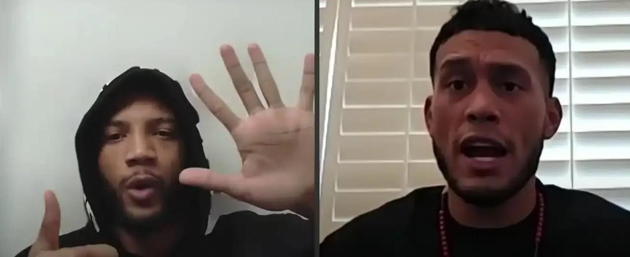贝纳维德兹的反应预示着在莫雷尔战斗前潜在的焦虑
今天，在分屏采访中，大卫·贝纳维