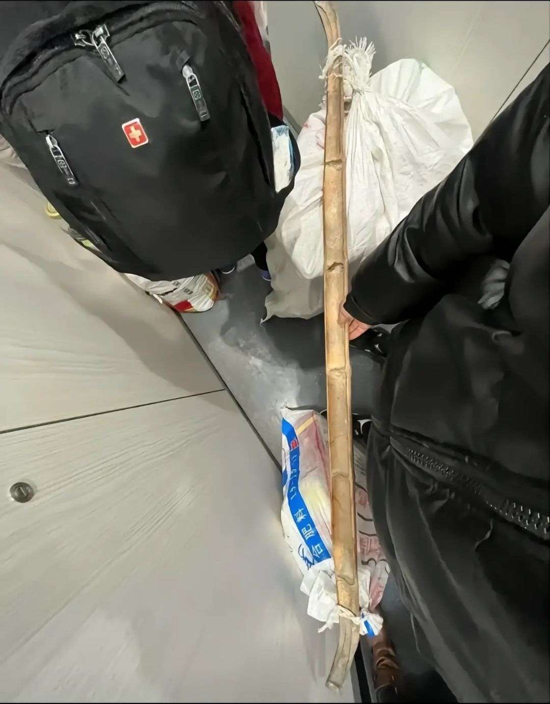 挑着担进城了