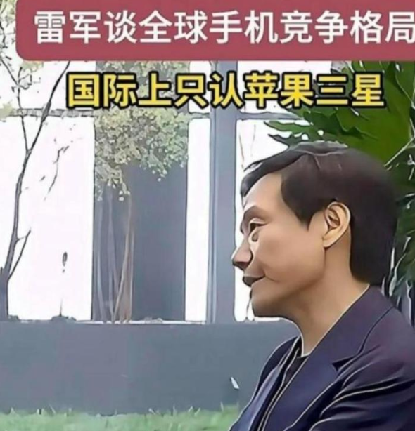 华为销量平平无奇，

看来雷军真的没有说谎，

全球手机的战争基本结束了。

在
