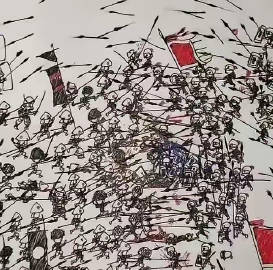 如果这是你家孩子所画，请问阁下该怎么办？