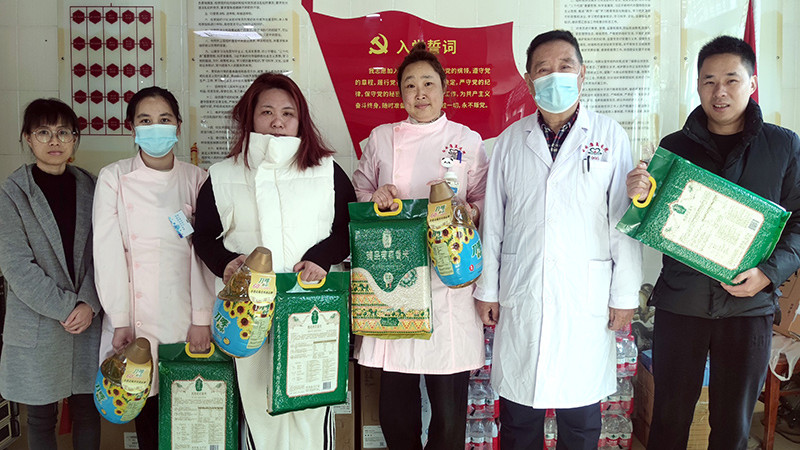 珠海白云康复医院新春慰问送祝福，工会关怀暖人心！