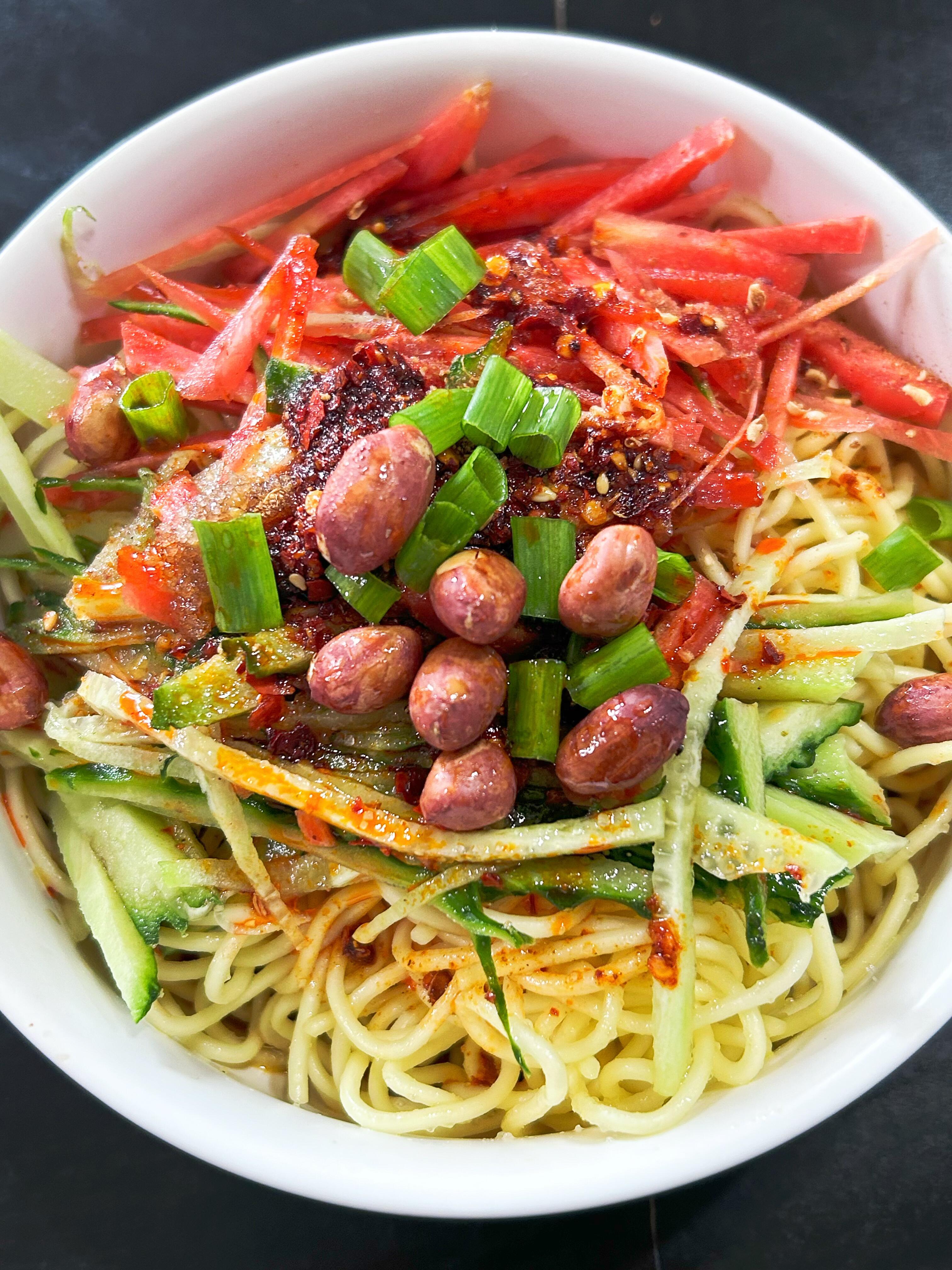 永远吃不腻的糖醋麻辣凉面（附教程）