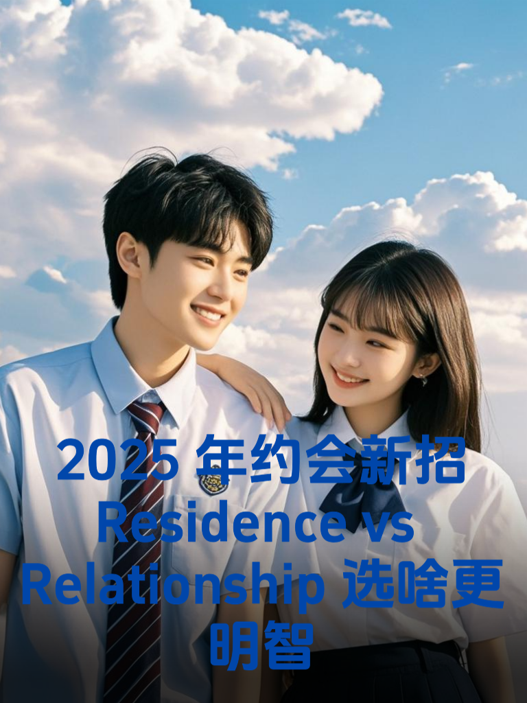 2025年约会新招： Residence vs. Relationship，选啥更明智？