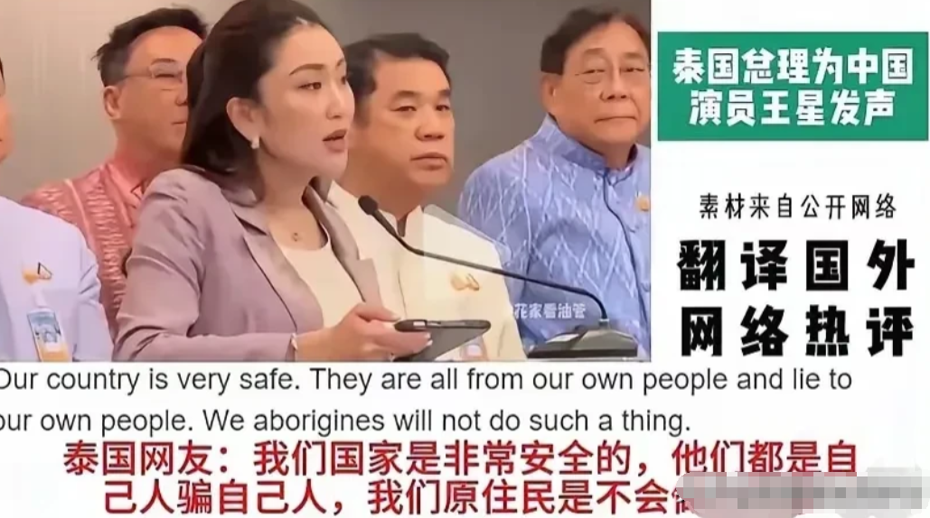 泰国网友：关我们什么事？你们都是自己人骗自己人，我们泰国原住民是不会干这事的！