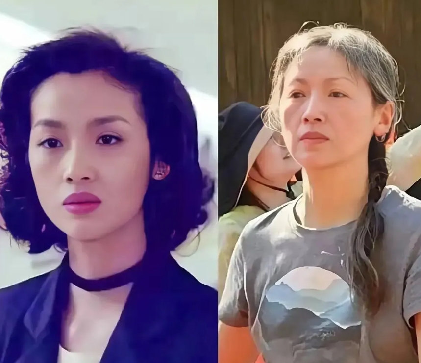 吴倩莲白发现身菜场，这才是真女神！
近日，有网友偶遇56岁的吴倩莲买菜，照片中她
