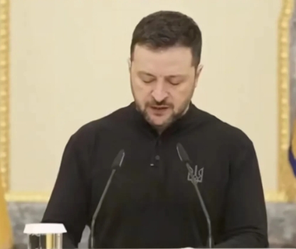 快讯！泽连斯基在德国幕安会上发言称，如果美国不同意乌克兰加入北约的话，乌克兰将会