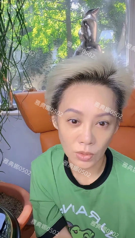 宁静好奇怪呀，明明脸上没有皱纹就是看着很老，脸色发灰气色不佳病恹恹的，双眼皮像镰