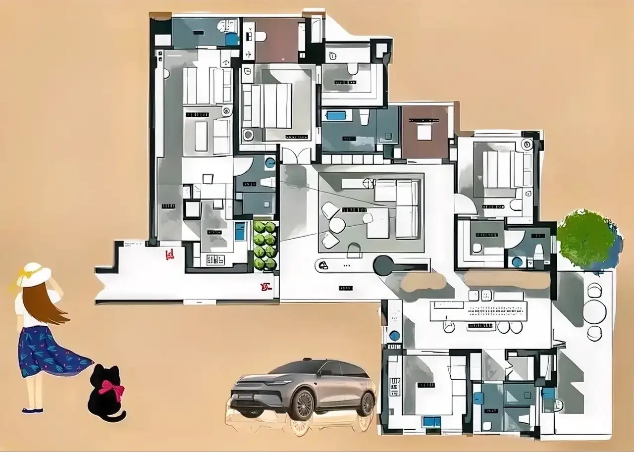 最夯的，婆媳同住的 “子母房”，小改，房子唬不住人，只有重新洗牌，才是大赢家，智