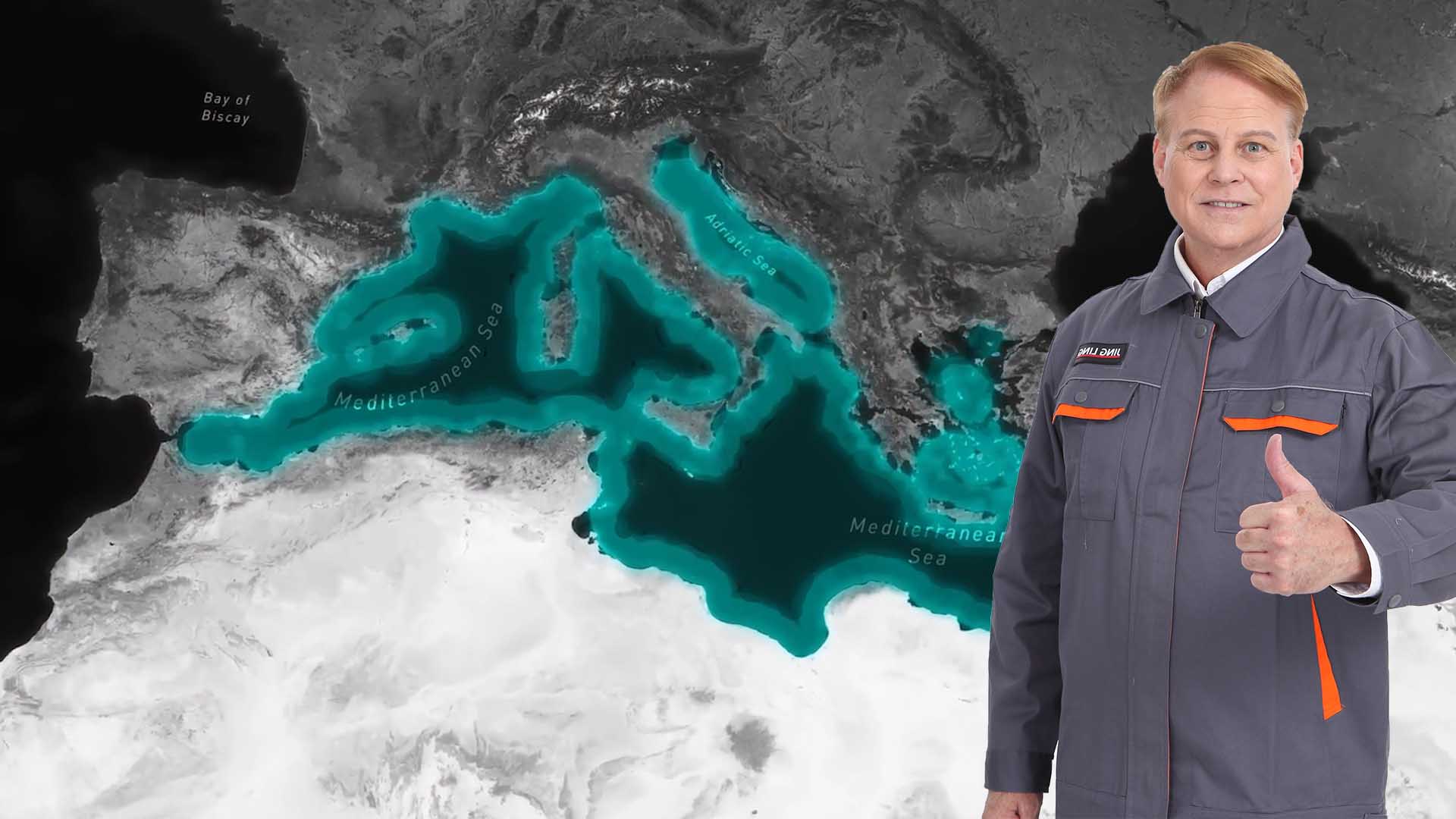 排干地中海，创造欧非新大陆！这个疯狂工程设想可行吗？