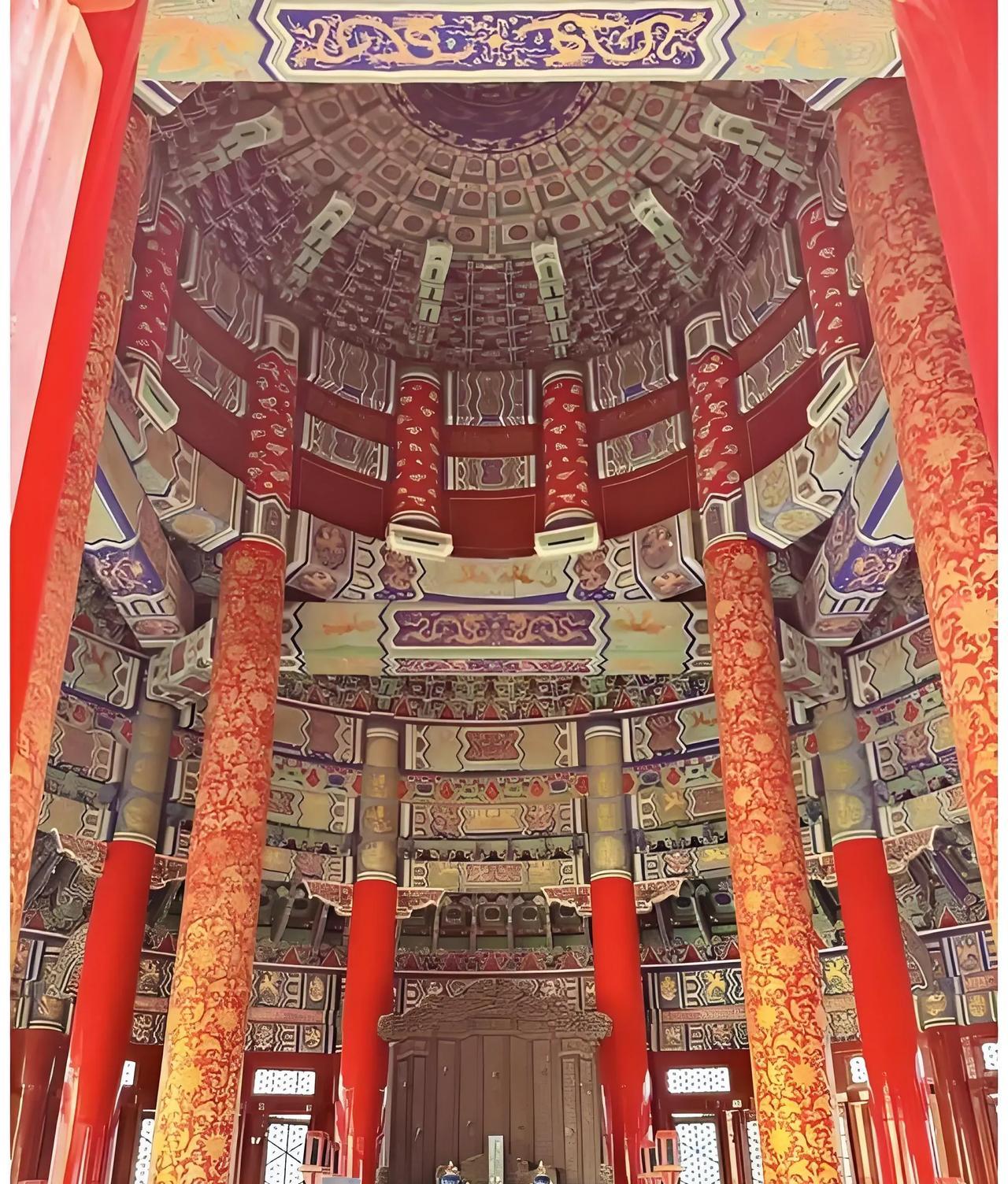 祈年殿是明清两代皇帝孟春祈谷的地方，即皇帝在这里举行祭祀仪式，祈求五谷丰登、国泰