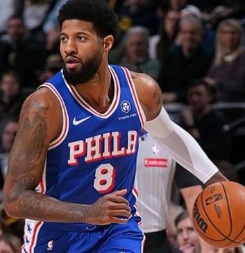 乔治30分，76人爆冷击败骑士，NBA常规赛，76人主场迎战联盟第一的骑士！这场