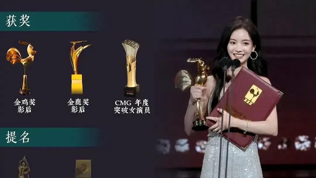 00后李庚希，二封影后，高二辍学，被北影拒绝，靠徐静蕾拿金鸡奖