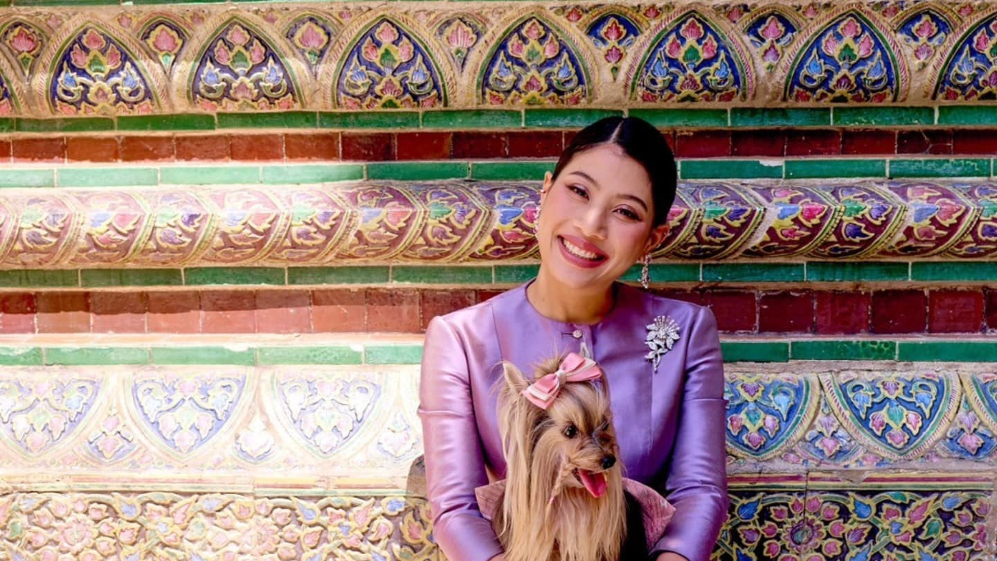 泰国神兽公主真有福气，4个哥哥都是学霸，提帮功和她感情很好