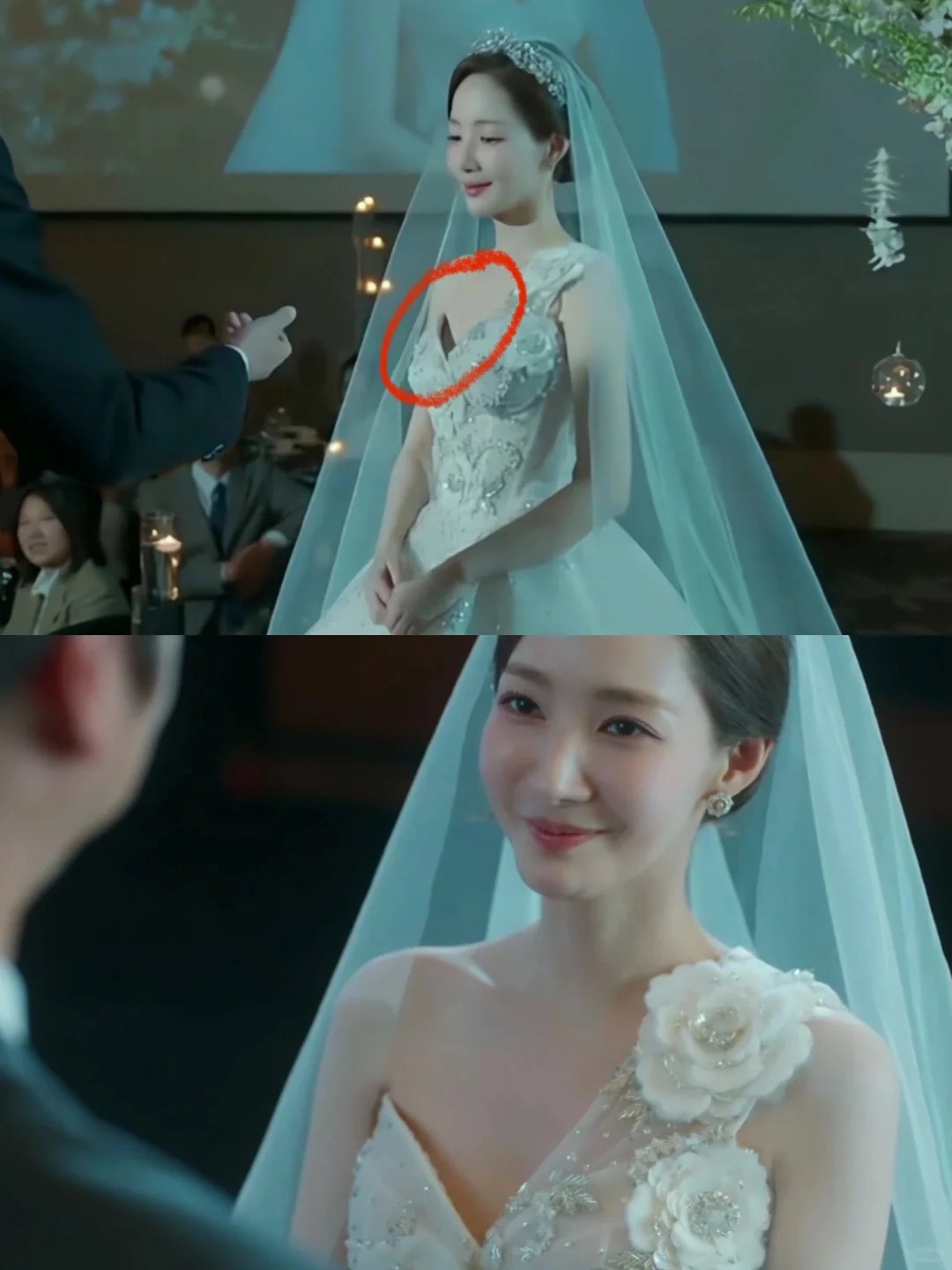 难道只有我发现女主空杯了吗？？ 突然发现剧里的女主穿的婚纱空杯了，但我记得女主穿