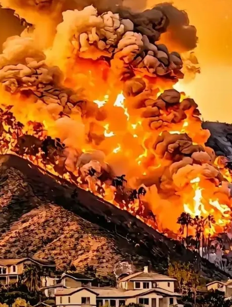 洛杉矶大火了，美国又要开火了，这次是对我们东方大国的询问，居然问我们大国是否会援