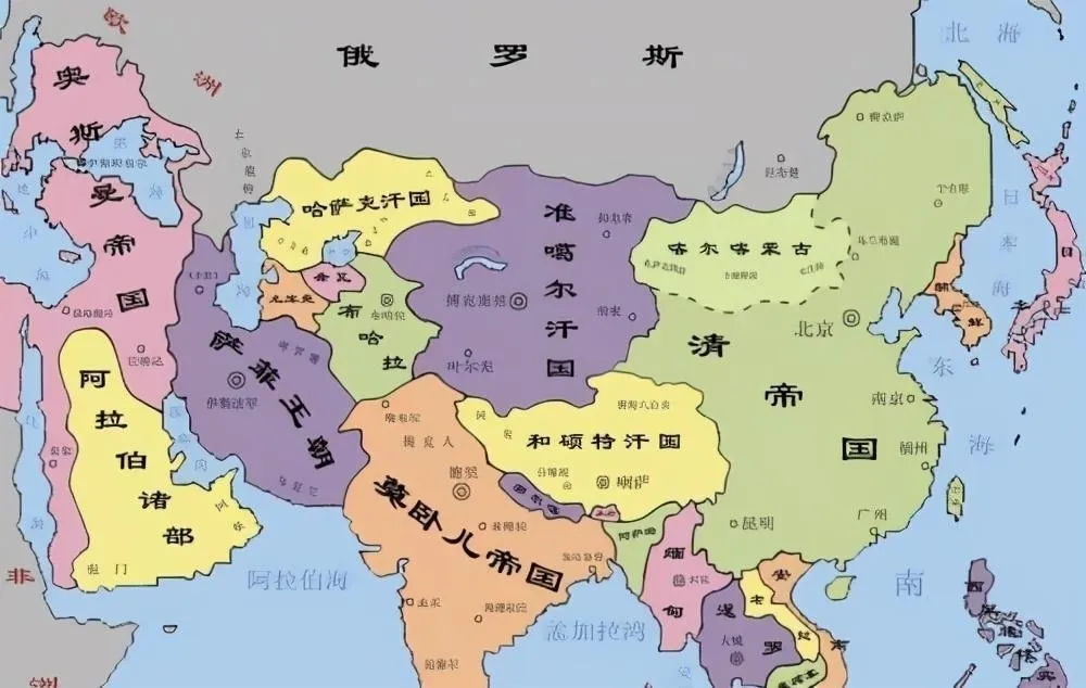 准噶尔部已经打出了游牧民族在18世纪的极限战绩了。

亚梅什湖之战，准部一万人仅