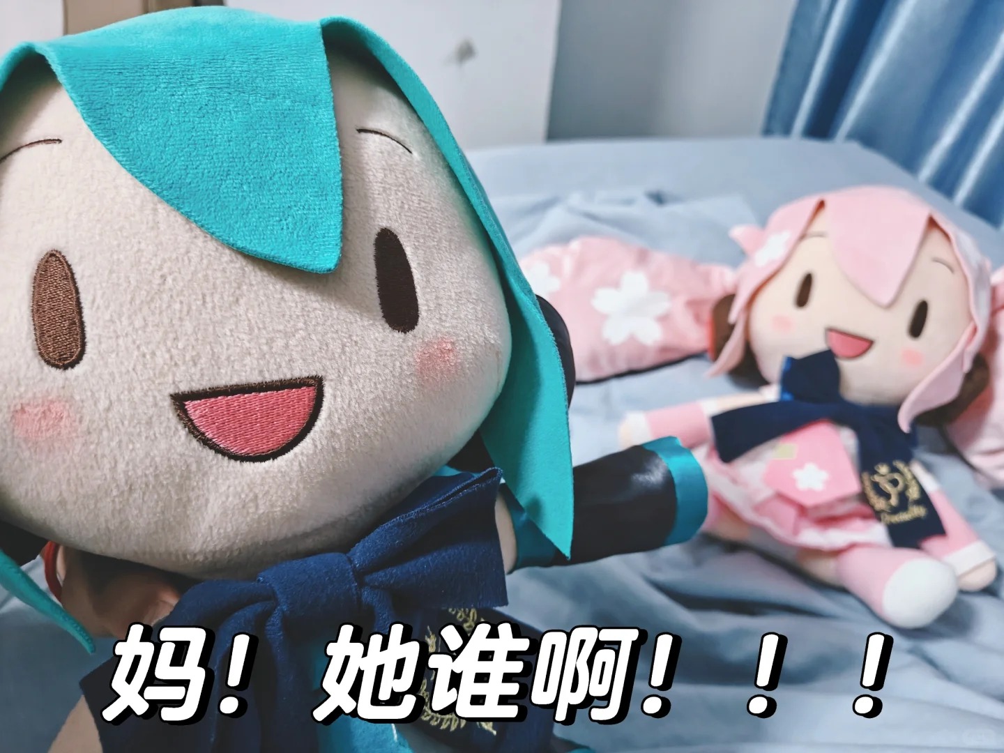 妈！她谁啊！！
樱宝来了，和三宝长得一模一样