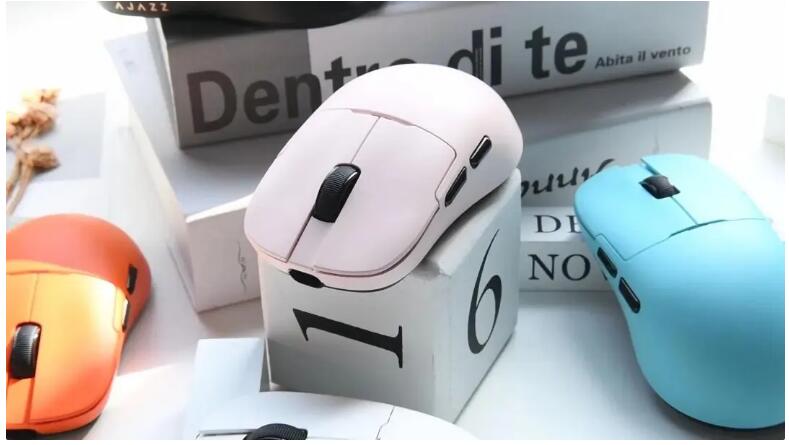 黑爵 AJ159 APEX 无线鼠标破晓粉开售：三模连接、PAW3950，首发 