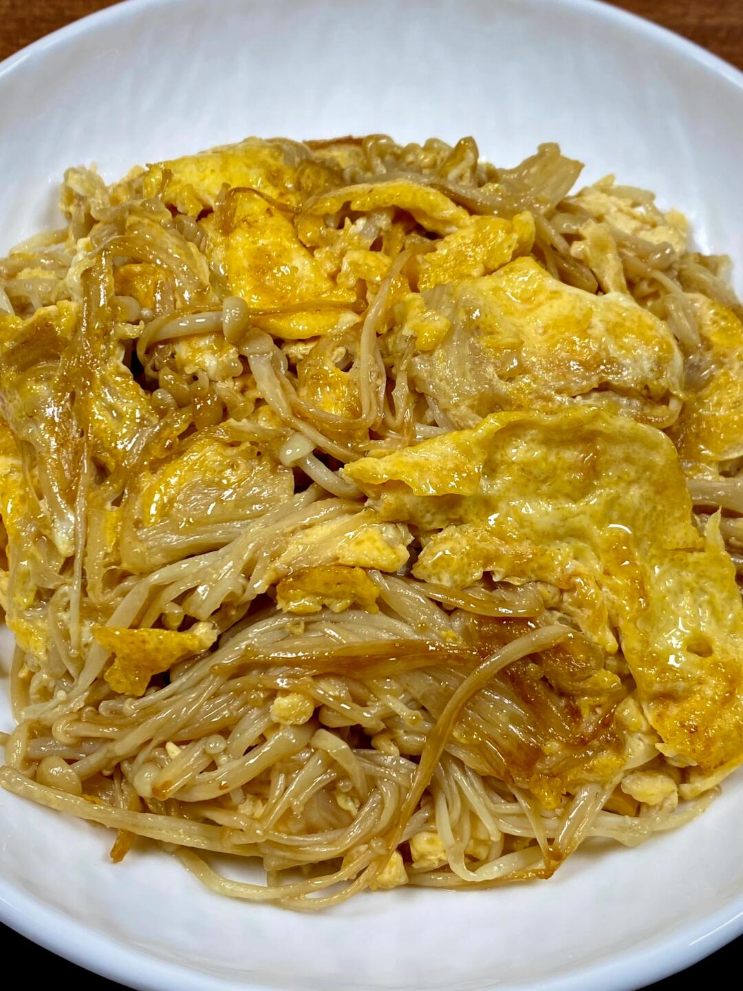 想告诉全世界…这个真的巨巨巨掉秤！！分享巨好吃的金针菇炒鸡蛋，巨巨好吃，巨巨掉秤