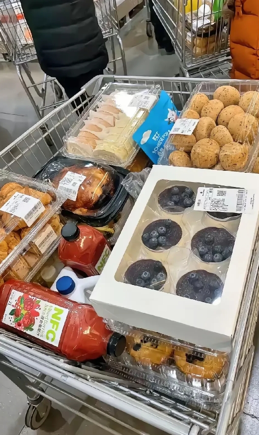 消费降级，但孩子不接受，非要去山姆购物，这一车花了2000，小康家庭真是亚历山大