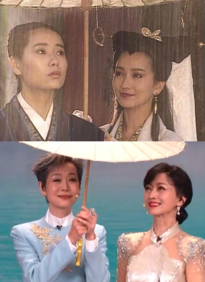 1992与2025 ​​​。71岁赵雅芝和61岁叶童，春晚合体。真是我追的 CP