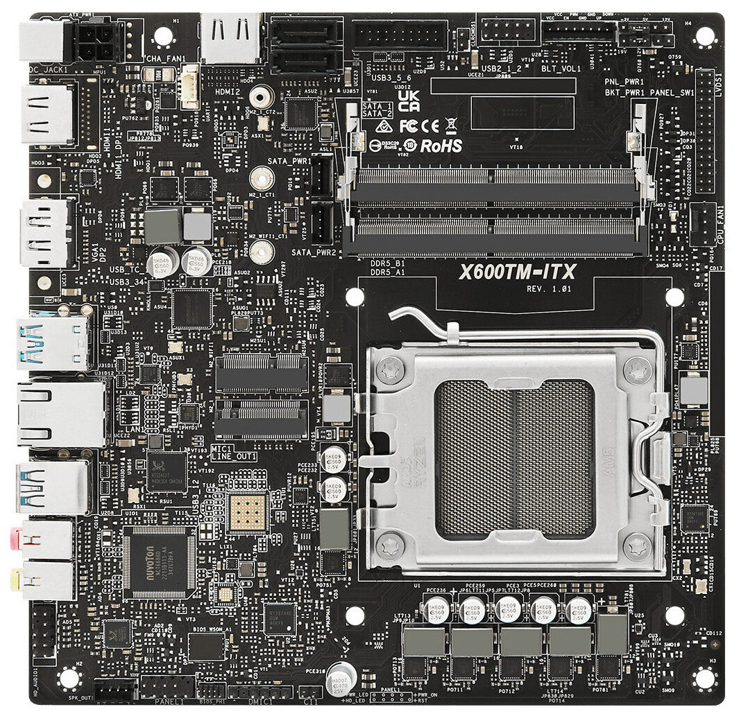 华擎发布Zen5妖板，网友：这不是排列组合消消乐？

近日，华擎官网“偷偷”发布