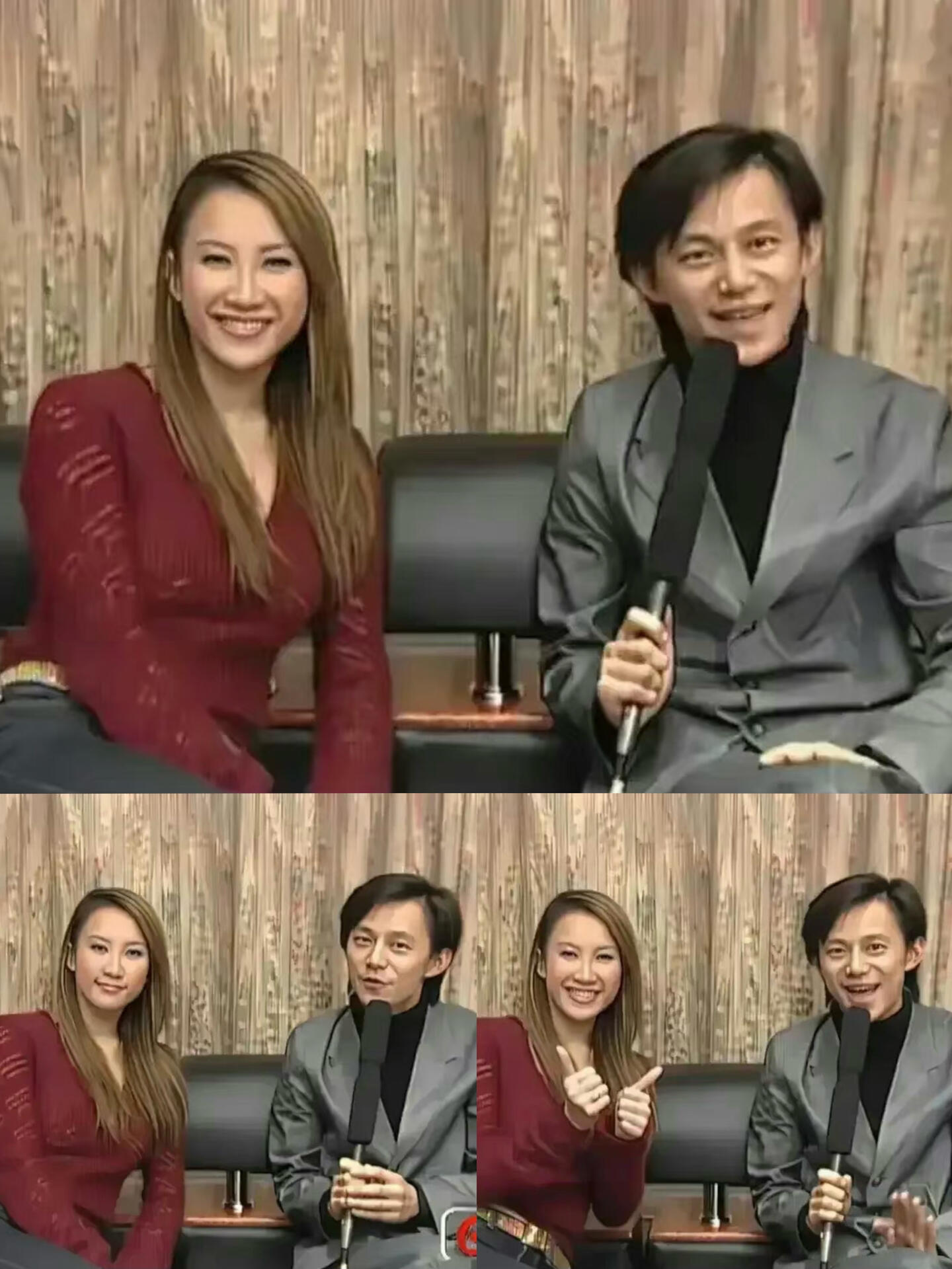 何炅早期的照片！