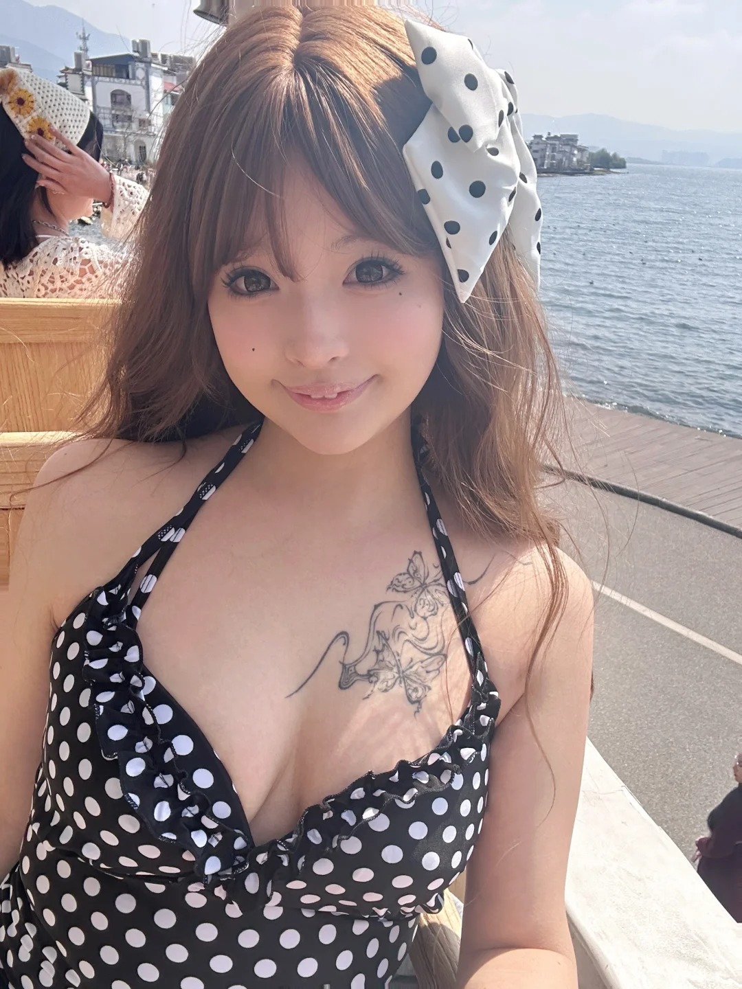 你见过大海 我爱过你
#海边拍照 #洱海拍照