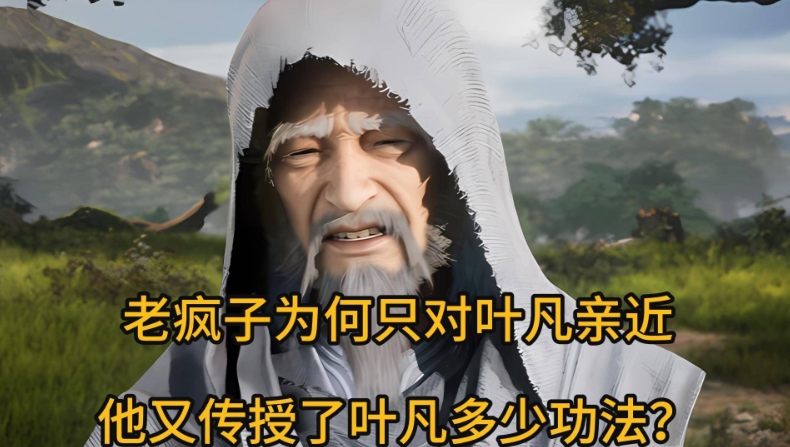 老疯子为何只对叶凡亲近，他又传授了叶凡多少功法？

老疯子为何只对叶凡亲近？他又