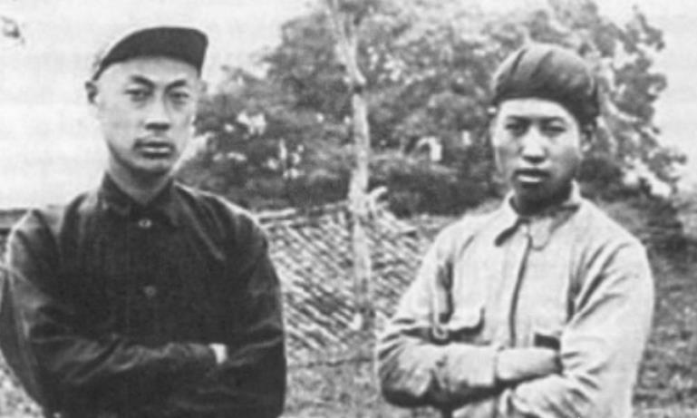 1937年，陈宏被捕，供出了陈毅，敌人设计诱骗陈毅下山。陈毅下山时，因口渴向少妇