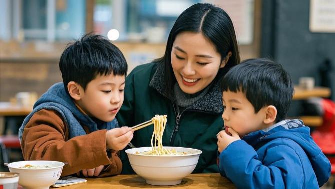 那年除夕，那碗热汤面