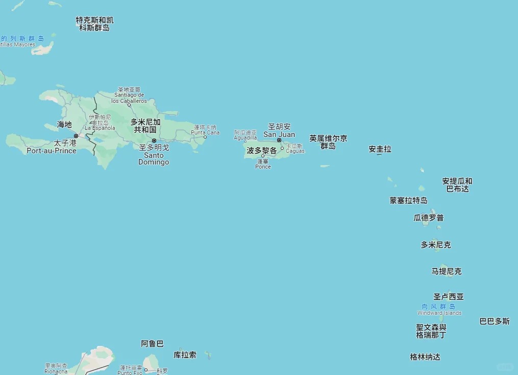 很好奇这些国家的生活是怎样的
海岛国家，风景肯定很好
国家面积不大，人口也不多

