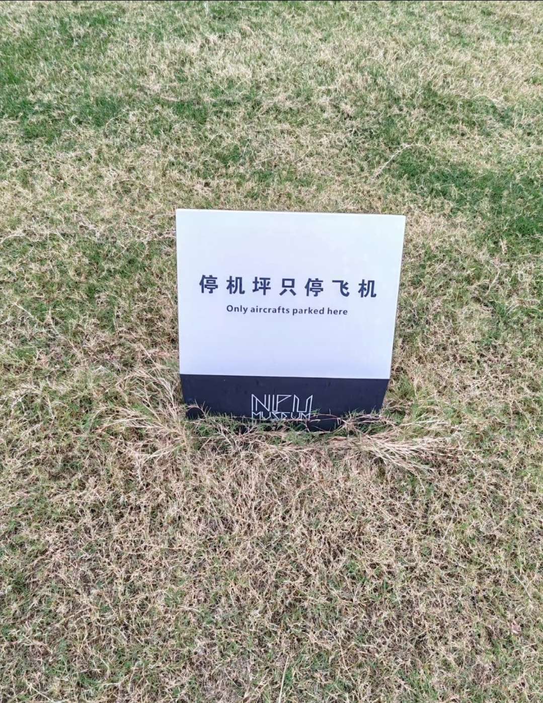停机坪只停飞机