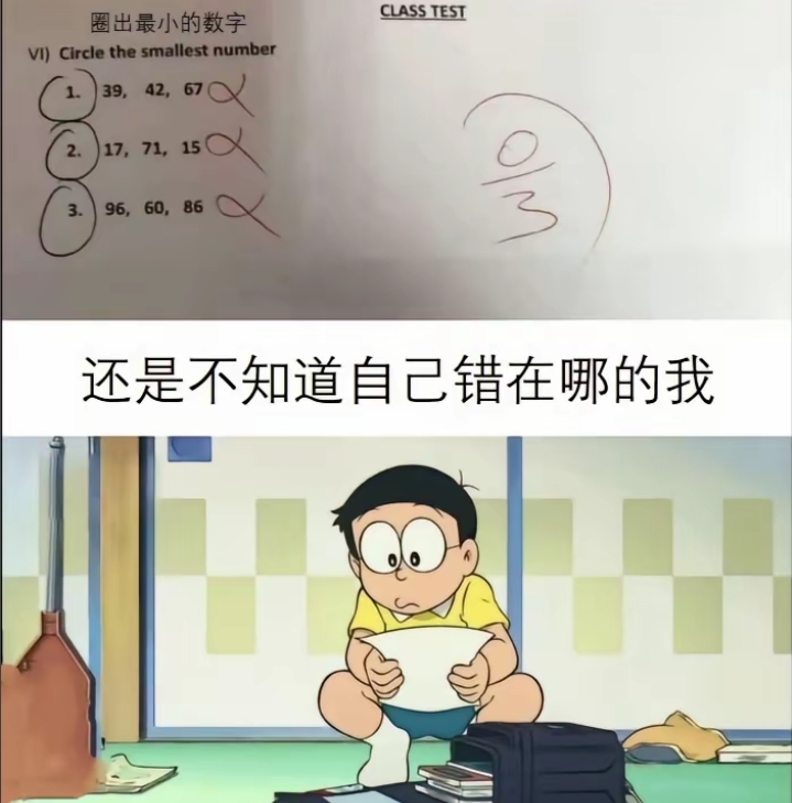 当发下试卷还不知道错在哪的你