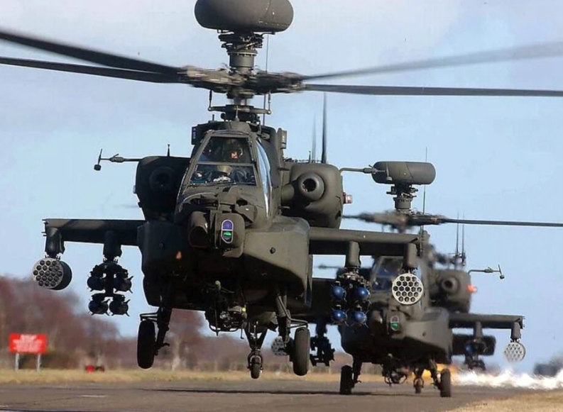 AH-64武装直升机（英文：AH-64 helicopter gunships，