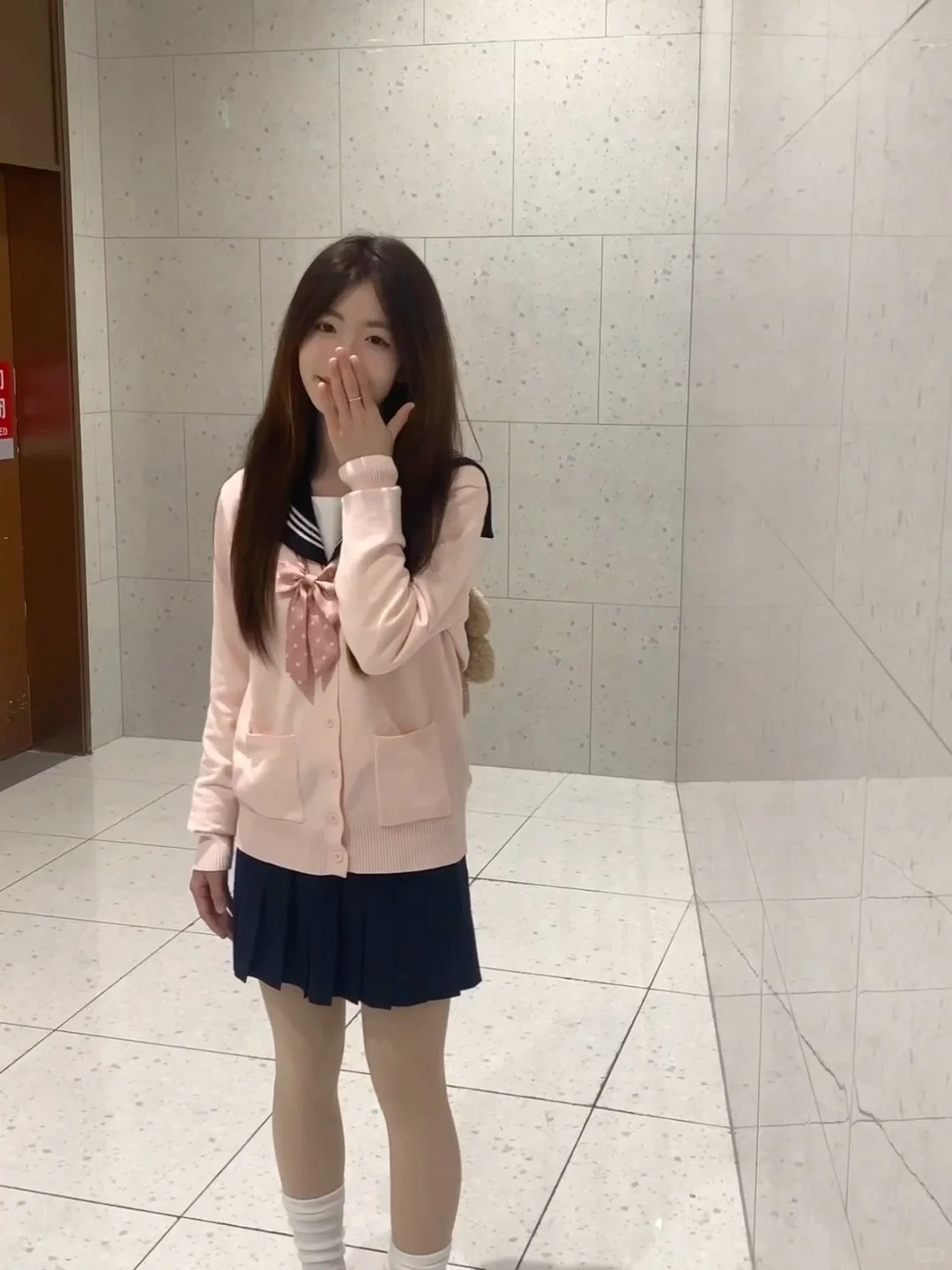 今日jk穿搭
jk拍照太好看啦！
