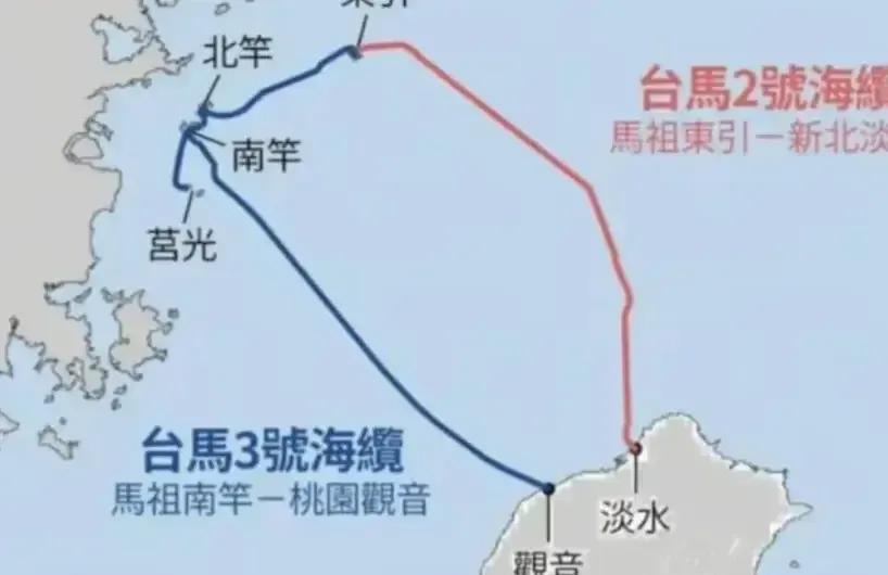 1月22号，台湾和马祖的两条海底电缆断了，通讯直接中断。初步调查说是电缆老化。现