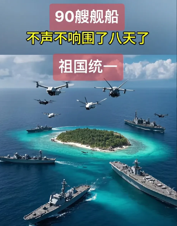 围而不打？以假乱真！
孙子兵法被我们用到极致
统一已是无法改变的定数
围而不打是