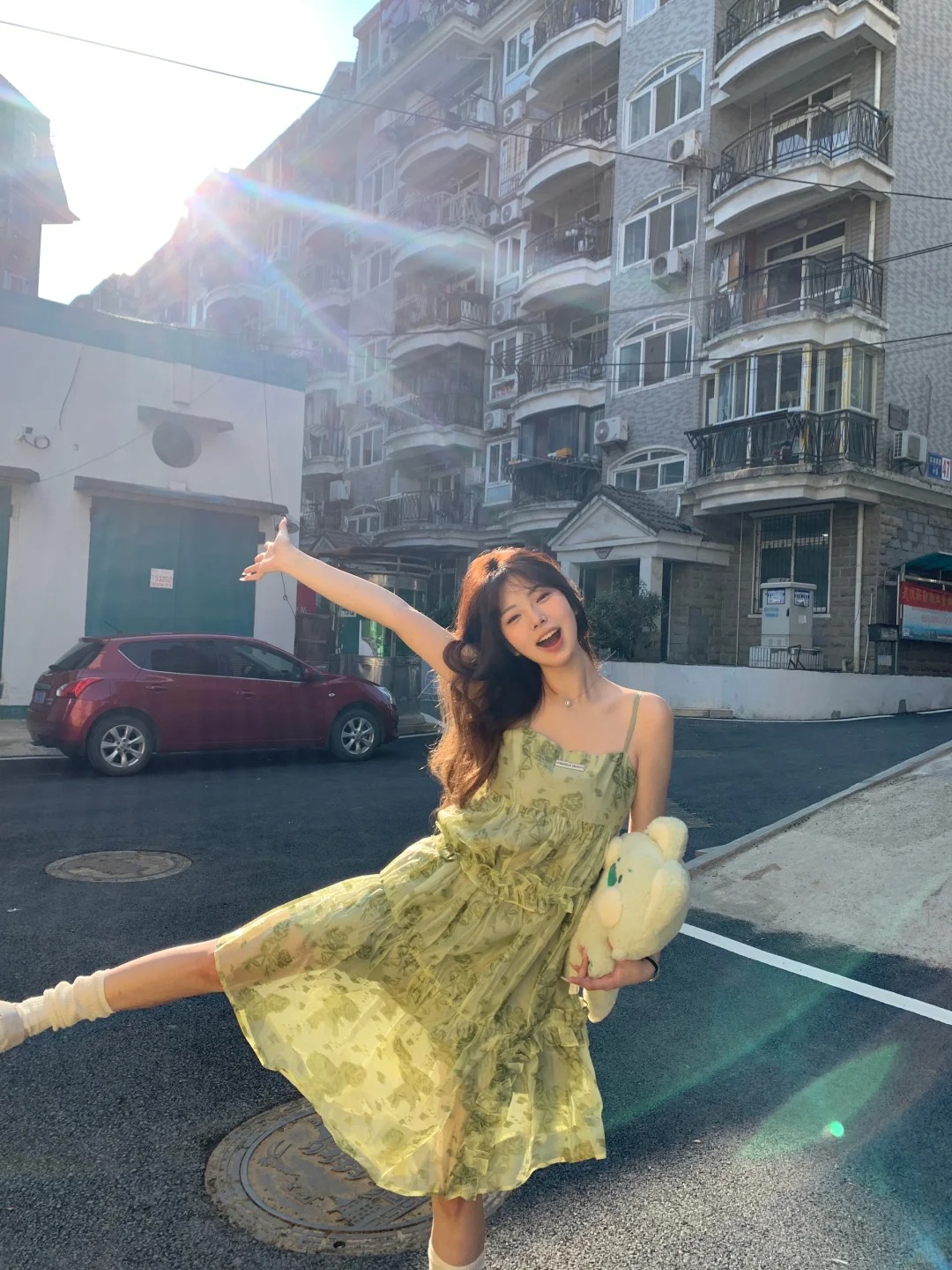 小区阳光超好！
