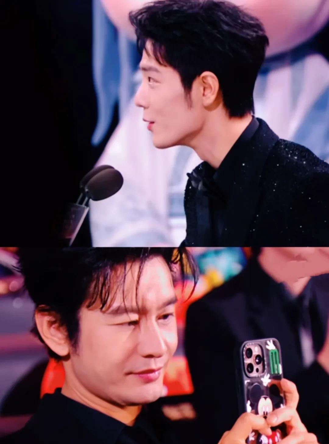黄晓明真的是肖战的站哥吧，黄晓明自己帅不帅，有没有镜头不重要，只要肖战出片率高就