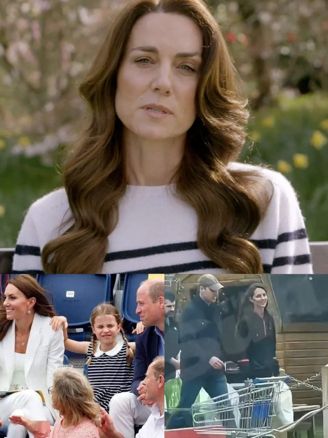 凯特王妃宣布患癌视频录制于3天前，问题是
今天官宣的凯特自爆自己得了癌症的视频再