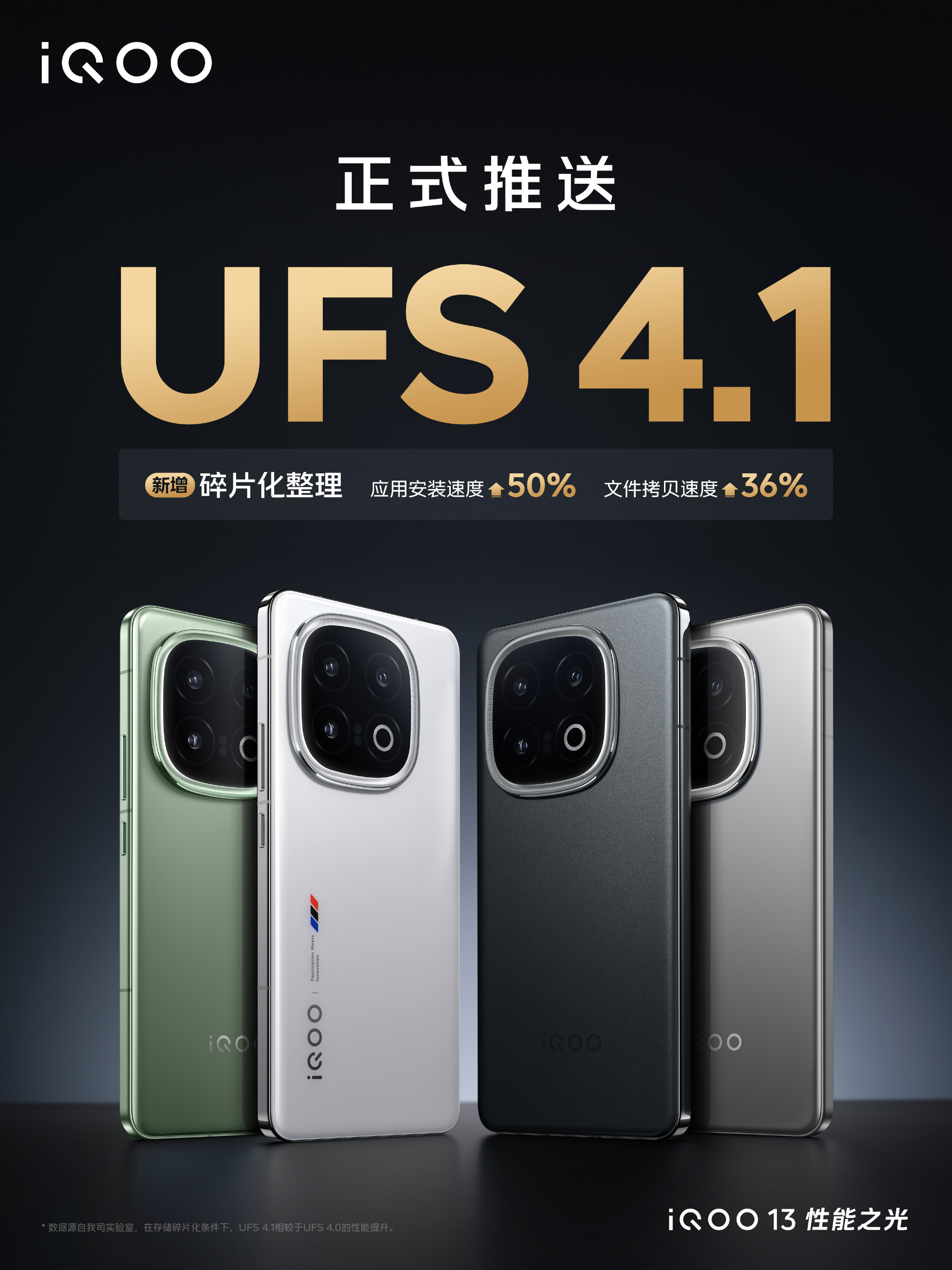 这好像是全球首个UFS 4.1手机？

关键还特么是后期OTA来的？ ​​​