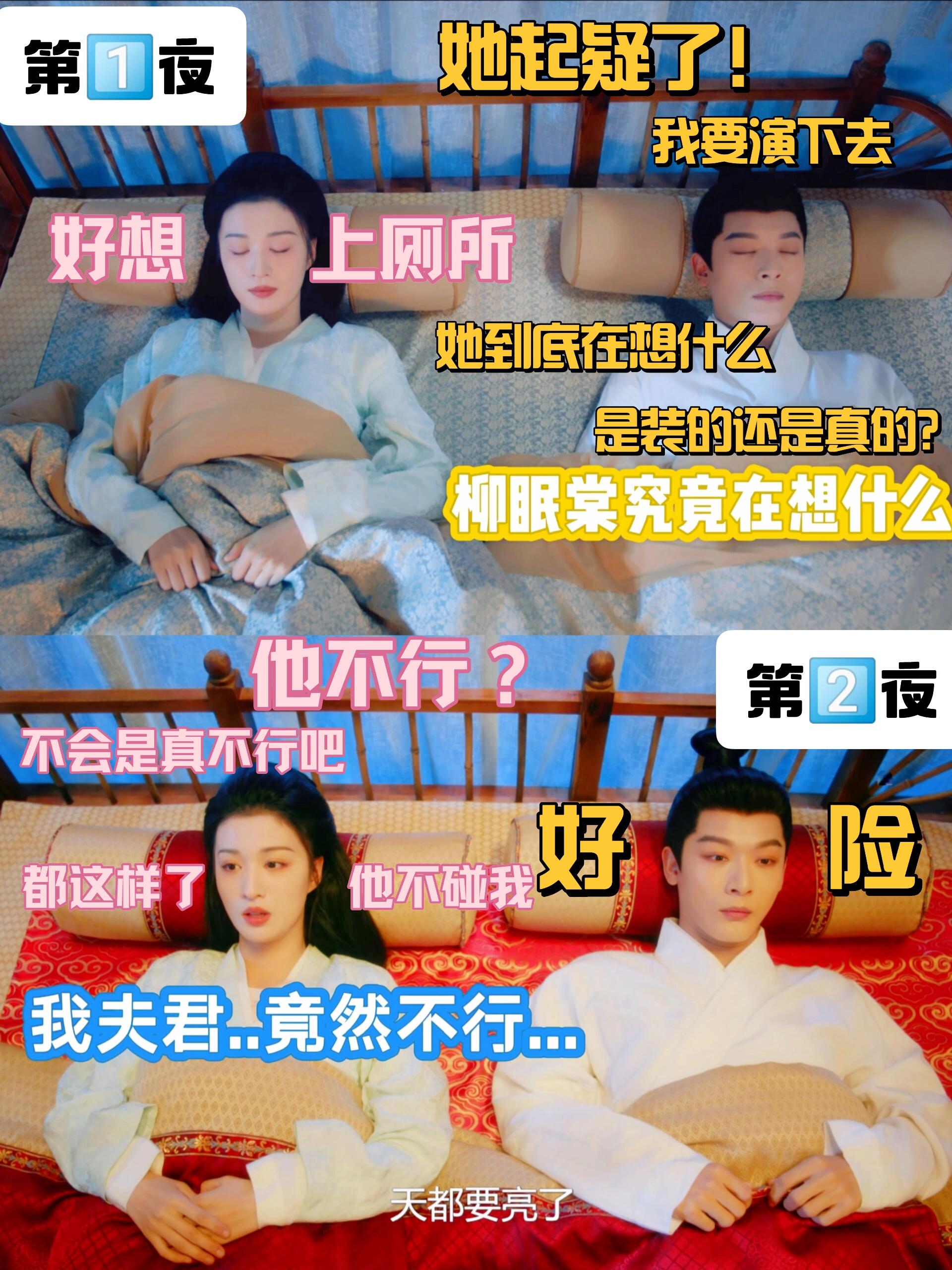 柳舟记喜剧，人机夫妻两次同寝逼疯张晚意